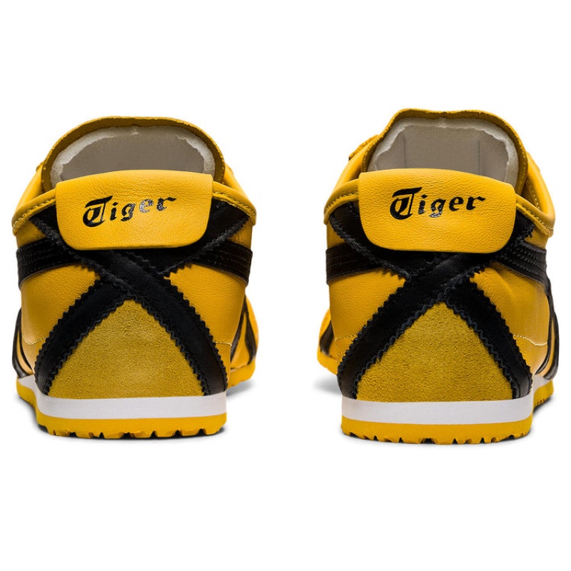 Yellow / Black Men's Onitsuka Tiger Mexico 66 Online India | F5O-2059