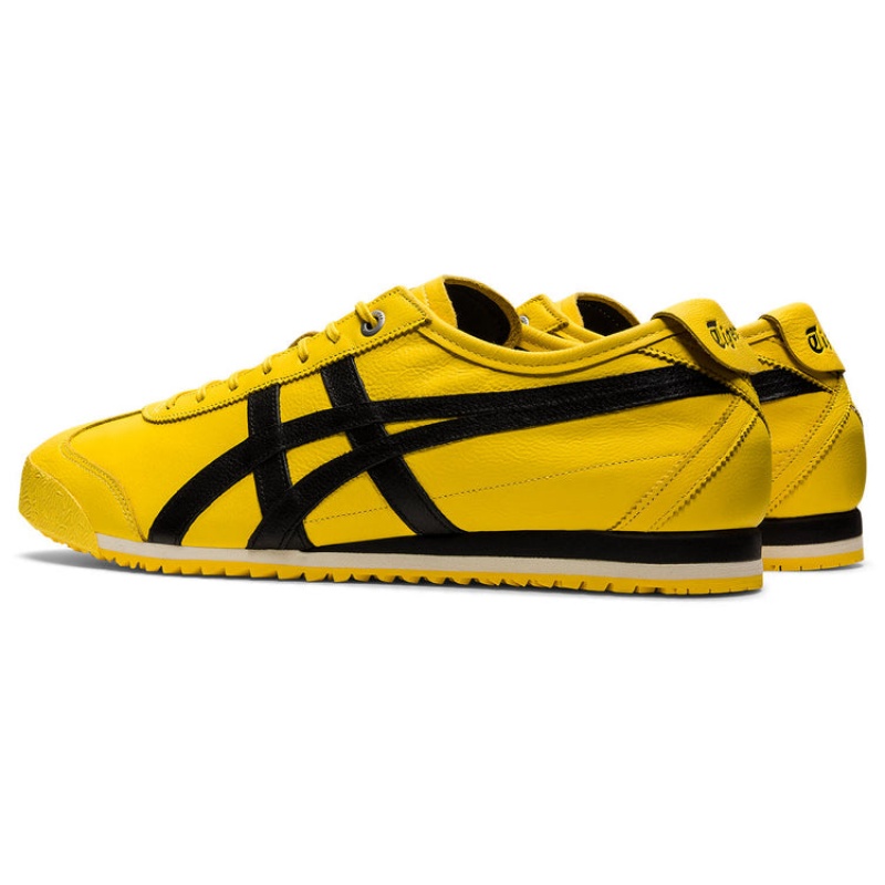 Yellow / Black Women's Onitsuka Tiger Mexico 66 SD Online India | Y6Z-9661