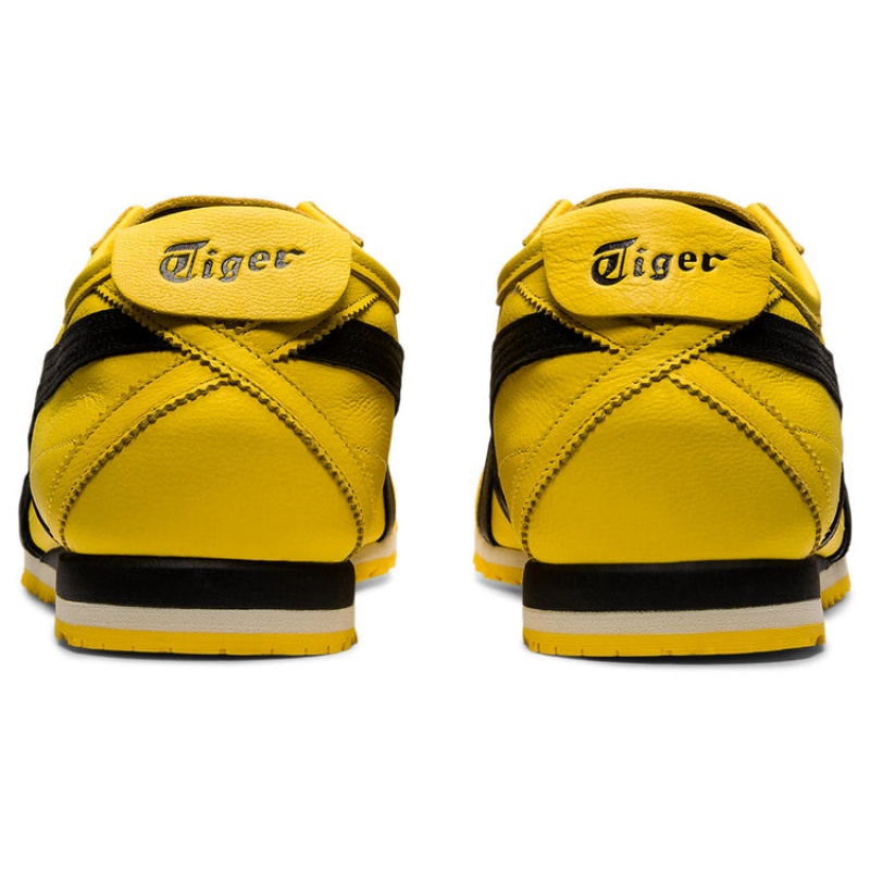 Yellow / Black Women's Onitsuka Tiger Mexico 66 SD Online India | Y6Z-9661