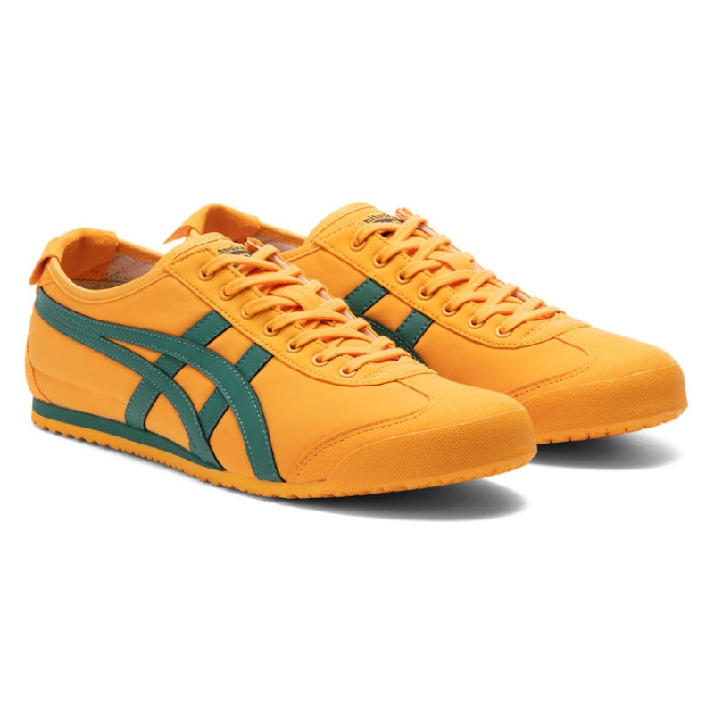 Yellow / Green Men's Onitsuka Tiger Mexico 66 Online India | P5Z-2519