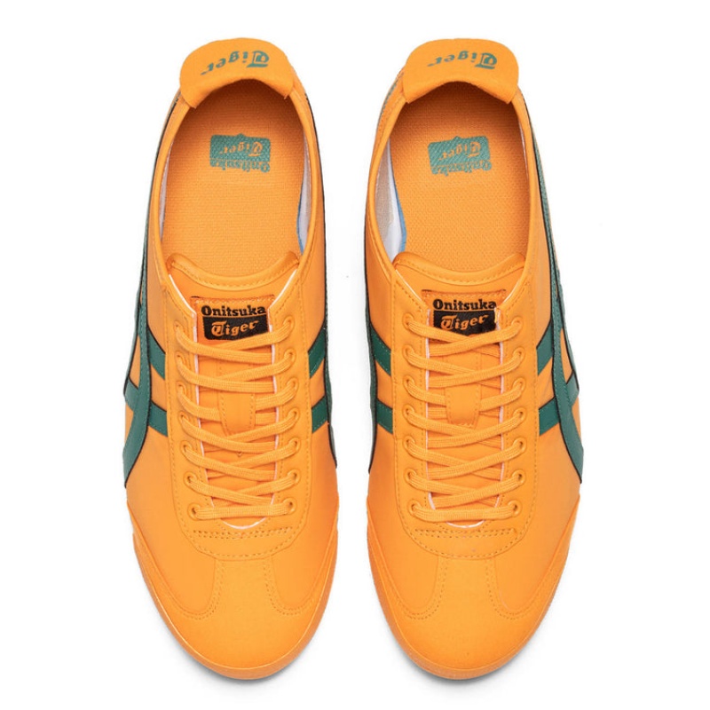 Yellow / Green Women's Onitsuka Tiger Mexico 66 Online India | L9R-1434