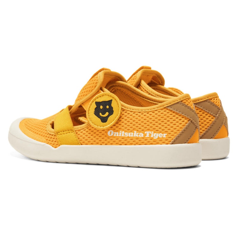 Yellow / Yellow Kids' Onitsuka Tiger Mexico 66 Sandals Online India | Q5D-2108