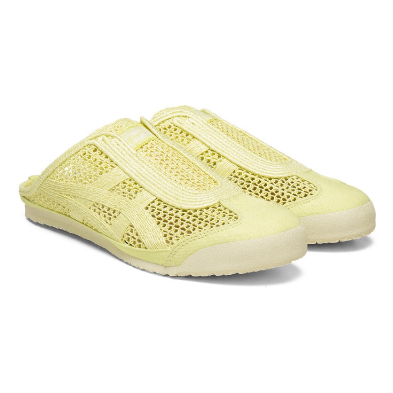 Yellow / Yellow Men's Onitsuka Tiger Sabot Mexico 66 Online India | F8B-9902